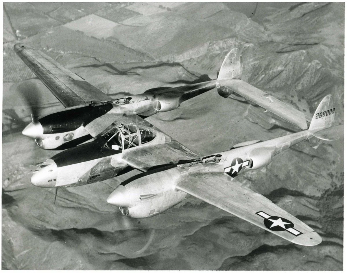 1/48 P-38J Lightning Essential Masks for Tamiya — Hawaiian Air Depot